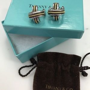 Tiffany & Co Vintage Signature “X” Earrings